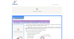 Desktop Screenshot of grupovantec.com